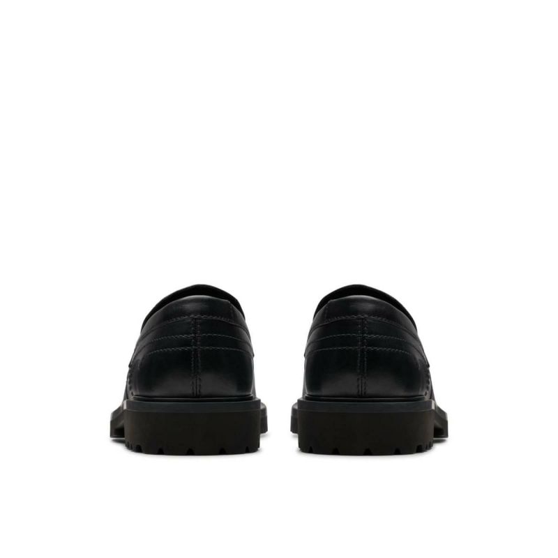 クラークス メンズ ドレスシューズ バーウィックロー ブラックレザー Clarks 26183727