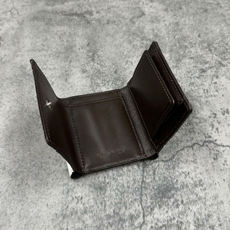  クアトロガッティ 財布 クロコダイル ミニ財布(三つ折り財布) ナチュラル 国産(日本製) Quattro Gatti 8207