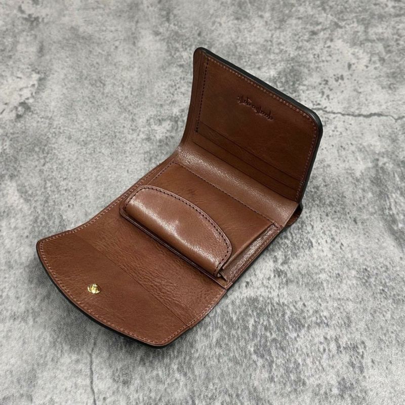 クアトロガッティ 財布 クロコダイル ミニ財布(三つ折り財布) ブラック 国産(日本製) Quattro Gatti 8213