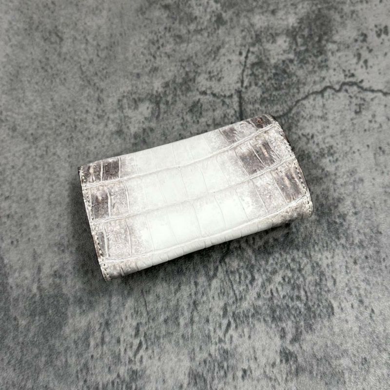 クアトロガッティ 財布 クロコダイル キーケース(4連キーウォレット) ナチュラル 国産(日本製) Quattro Gatti 8215