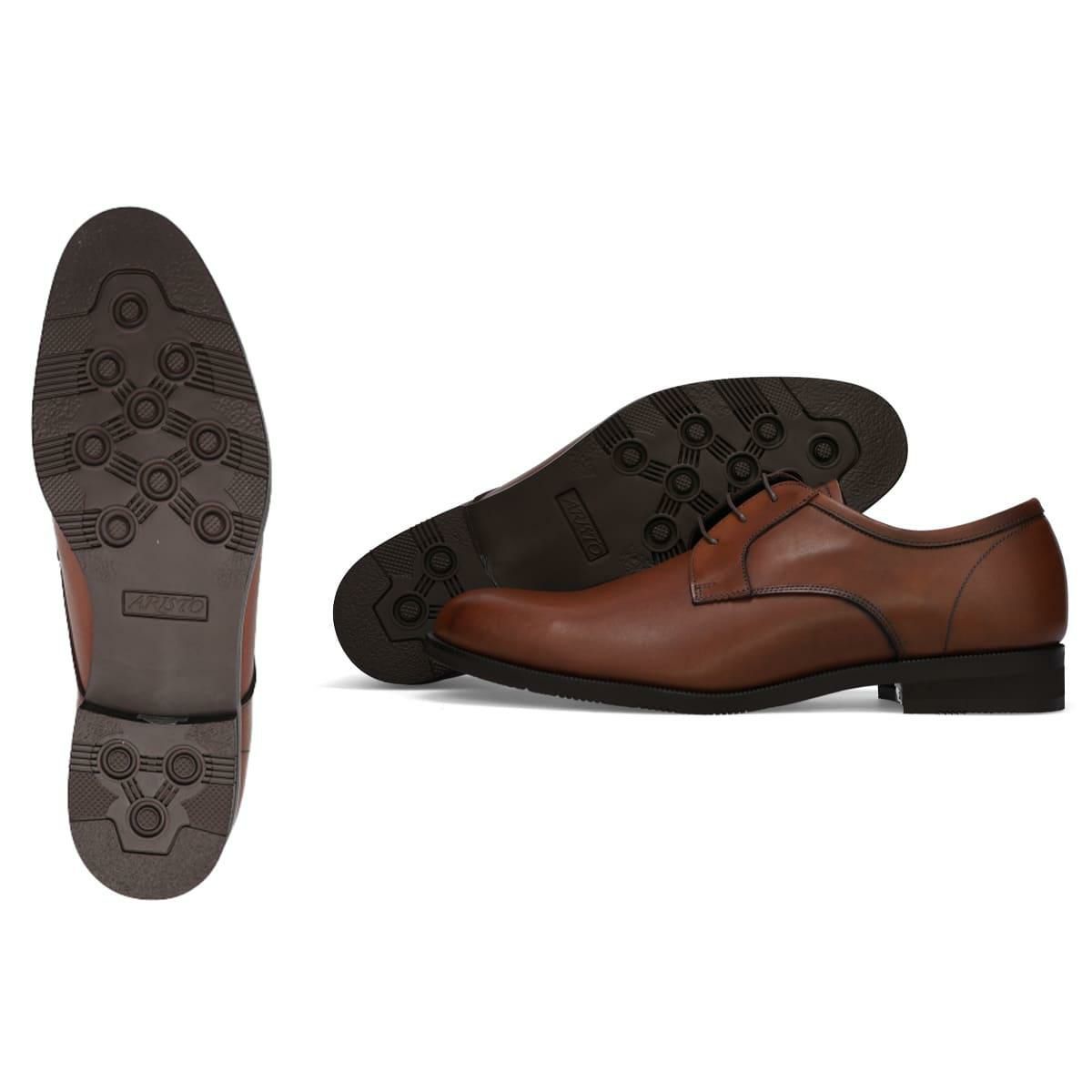 アリストプリモ メンズ ドレスシューズ 外羽根プレーントゥ 日本製 AristoPrimo a-2000sh