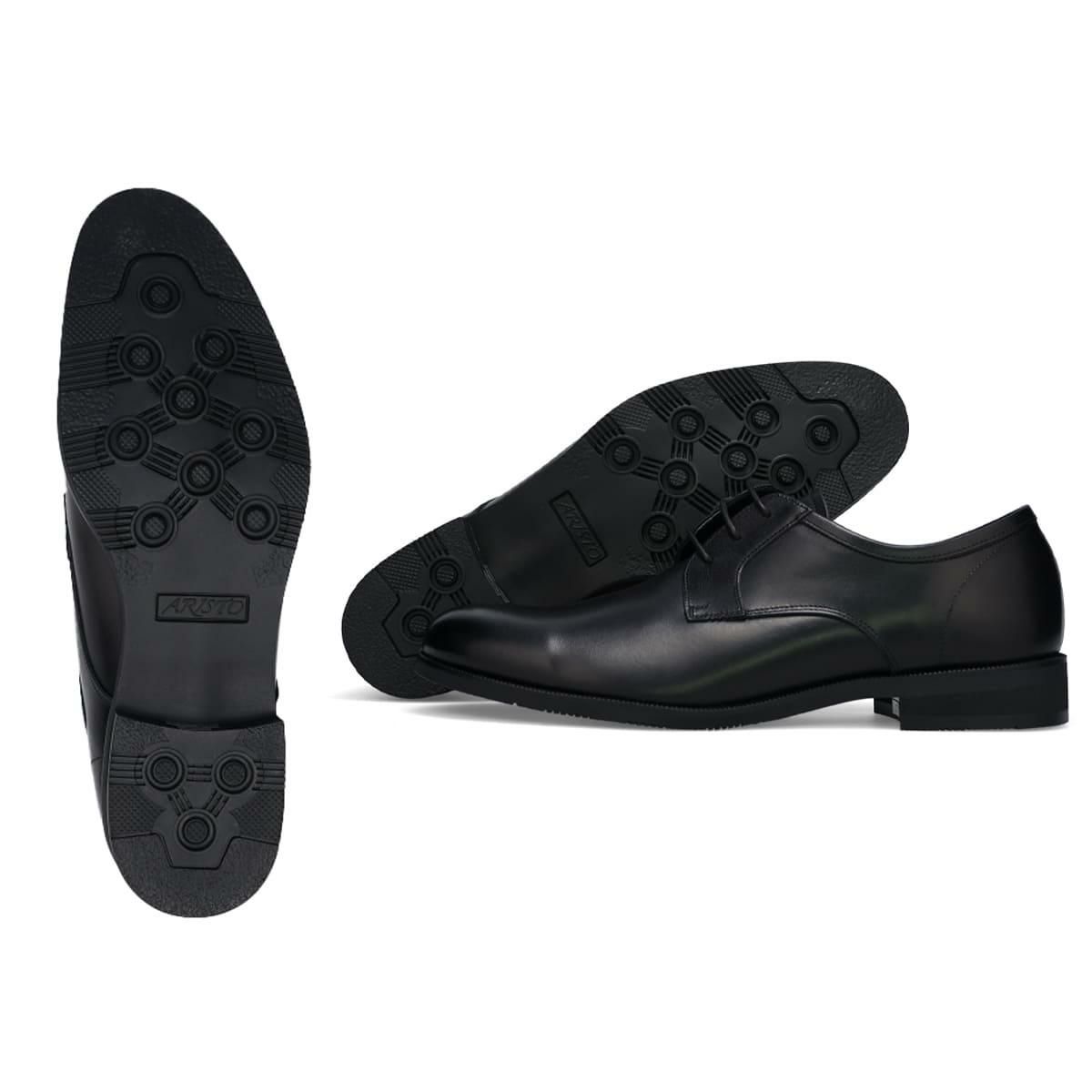 アリストプリモ メンズ ドレスシューズ 外羽根プレーントゥ 日本製 AristoPrimo a-2000sh