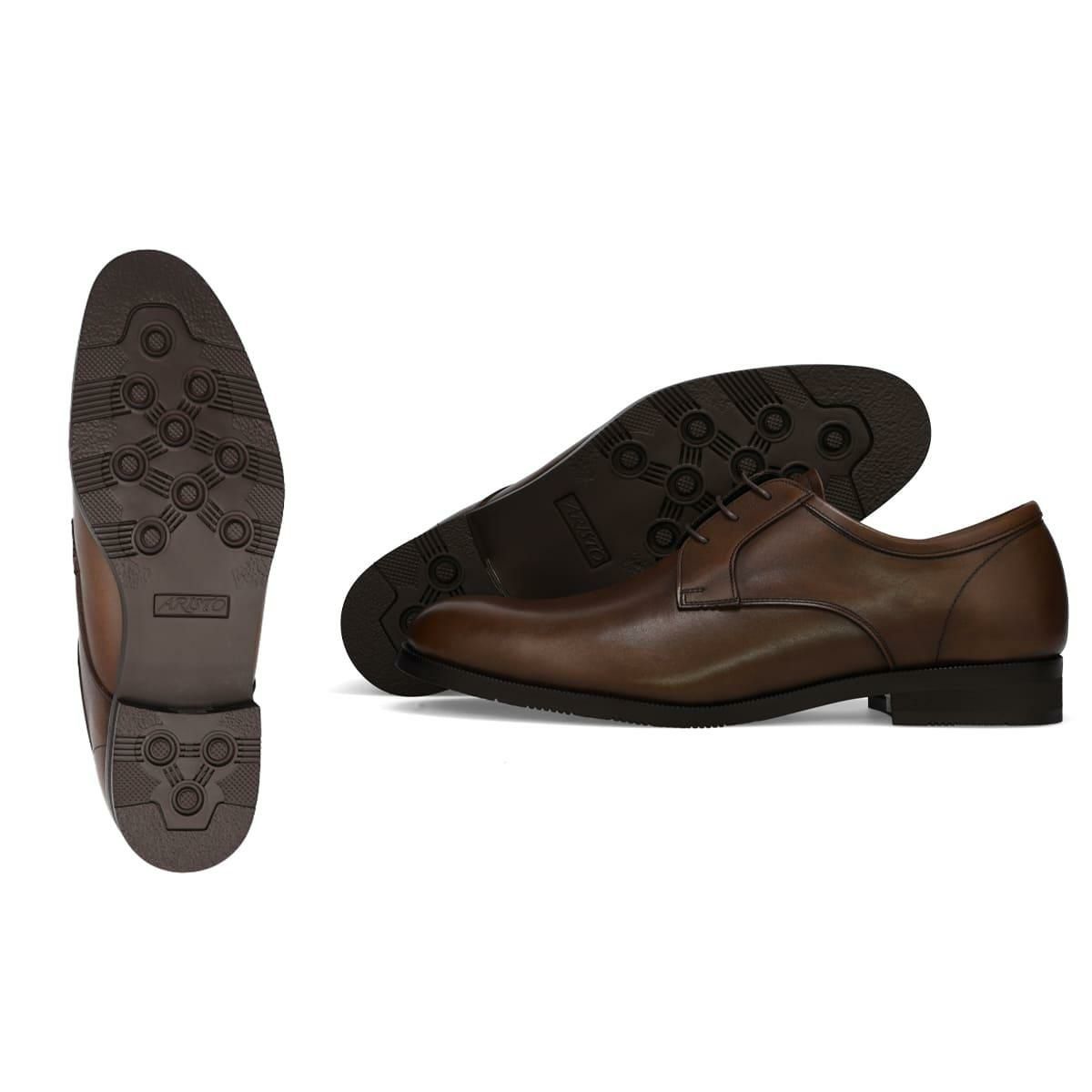 アリストプリモ メンズ ドレスシューズ 外羽根プレーントゥ 日本製 AristoPrimo a-2000sh