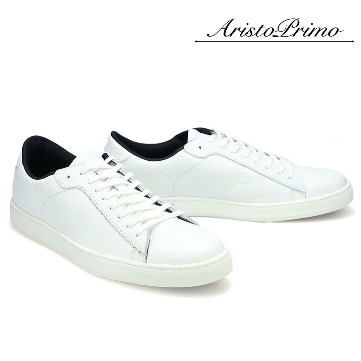 アリストプリモ メンズ カジュアルシューズ レザースニーカー 国産(日本製) AristoPrimo a-511
