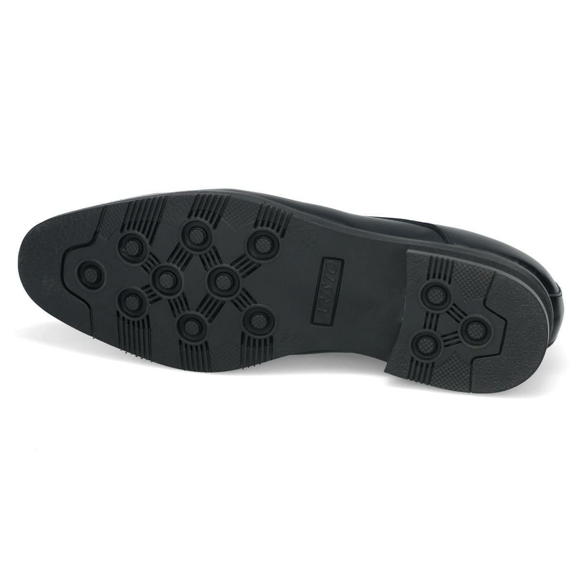 アリストプリモ メンズ ドレスシューズ 外羽根プレーントゥ ブラック 日本製 AristoPrimo a-02sh