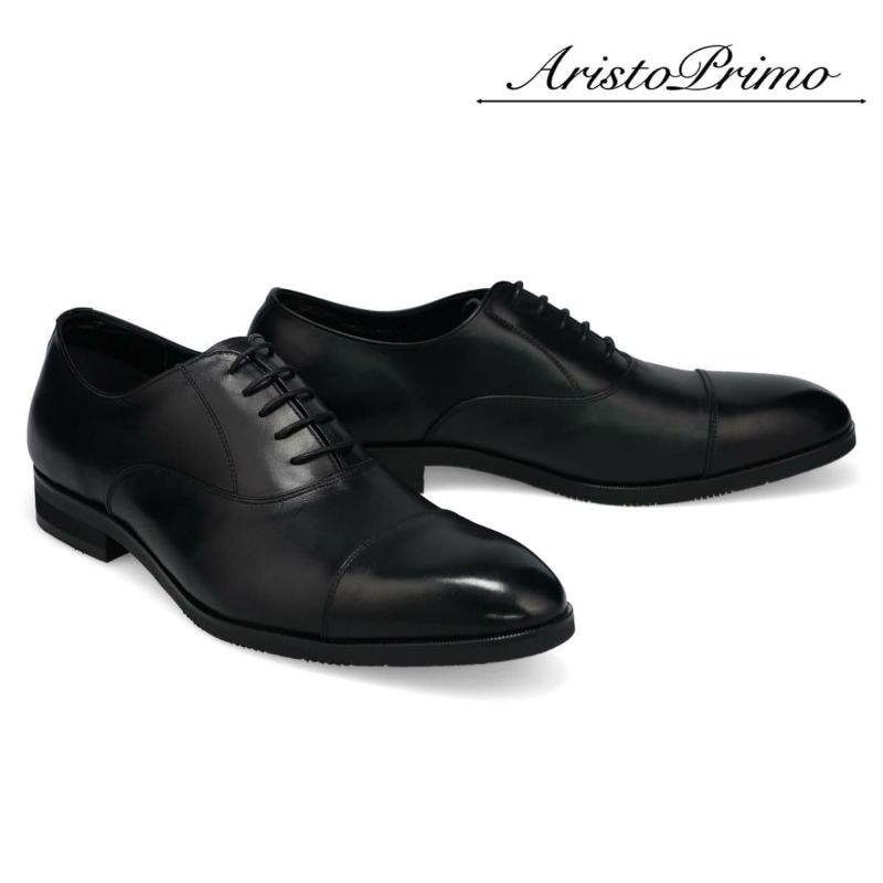 アリストプリモ メンズ ドレスシューズ ストレートチップ ブラック 日本製 AristoPrimo a-01sh