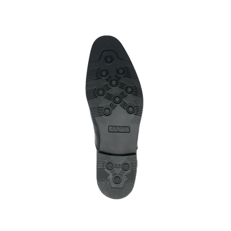 アリストプリモ メンズ ドレスシューズ ストレートチップ ブラック 日本製 AristoPrimo a-01sh