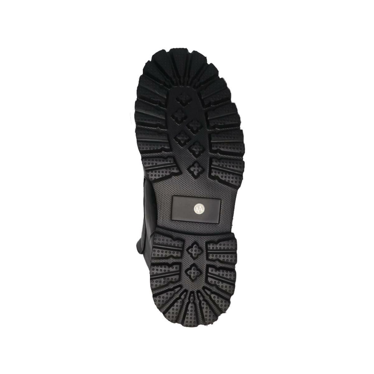  ラウディ メンズ カジュアルシューズ 厚底サイドジップブーツ ブラック RAUDi 53202