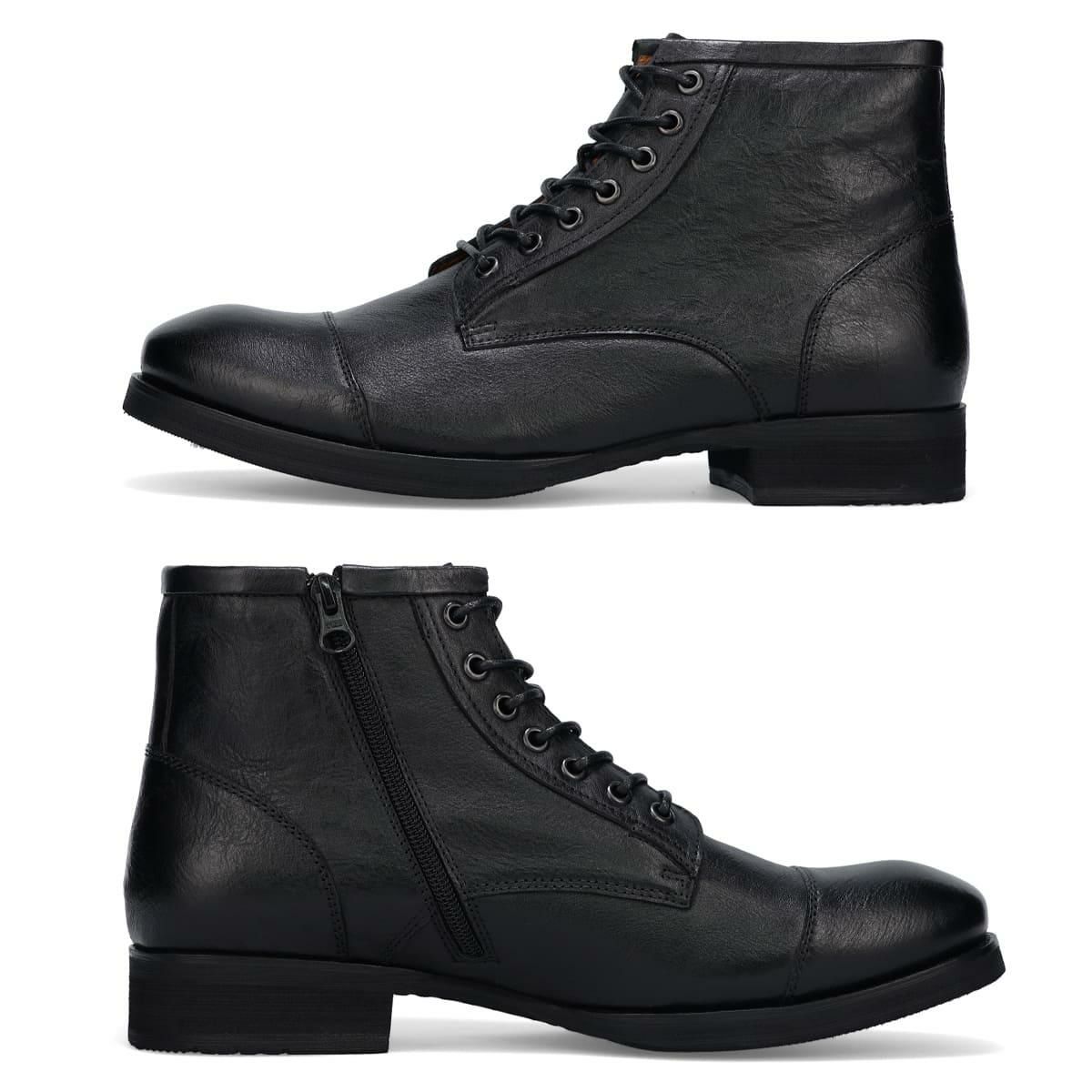 ラウディ メンズ カジュアルシューズ サイドジップブーツ RAUDi 53203