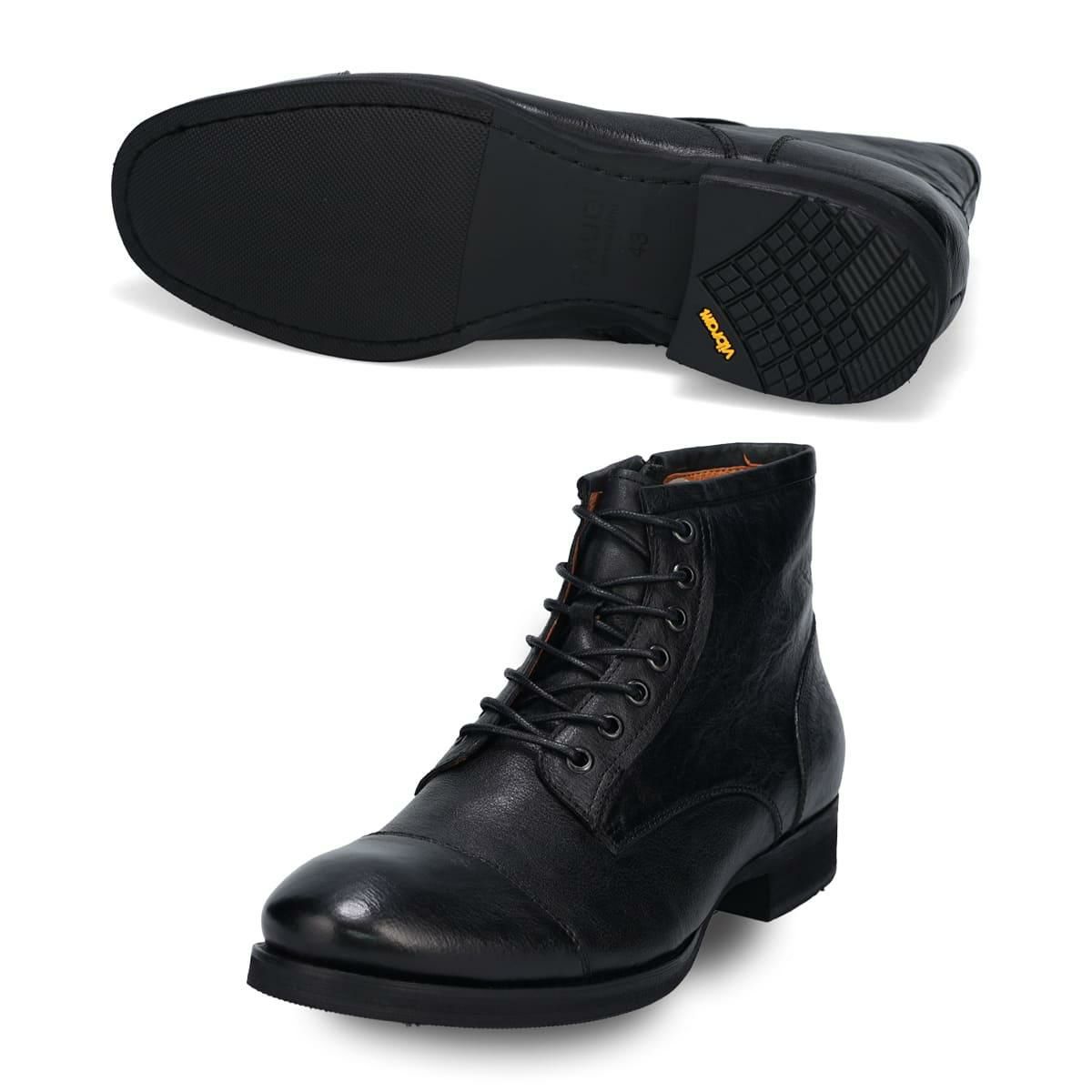 ラウディ メンズ カジュアルシューズ サイドジップブーツ RAUDi 53203