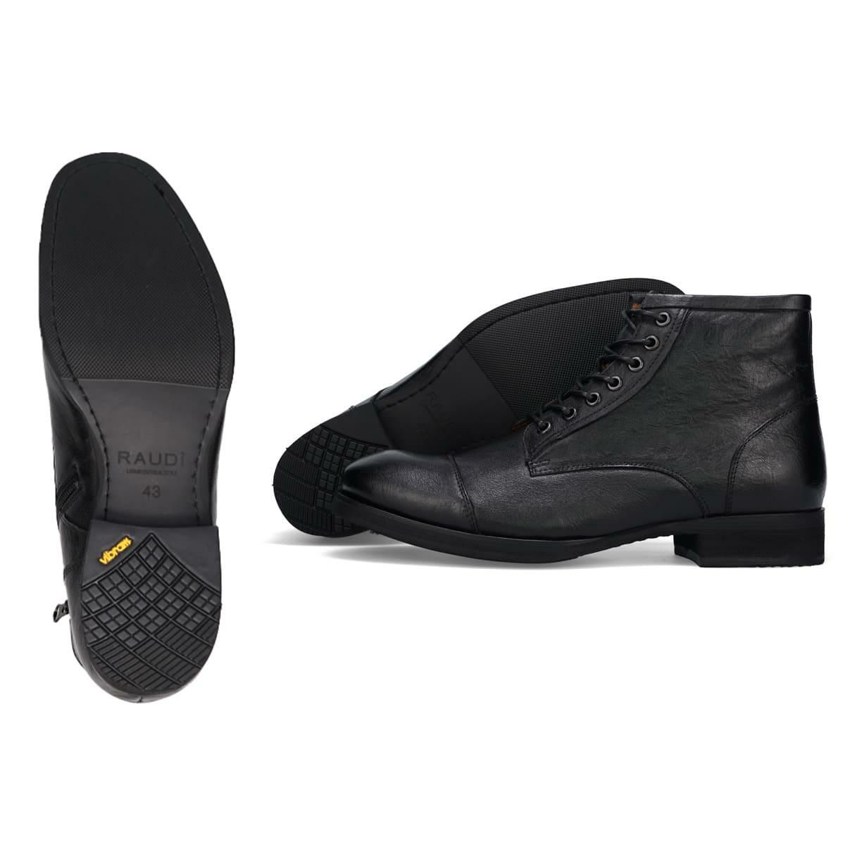 ラウディ メンズ カジュアルシューズ サイドジップブーツ RAUDi 53203