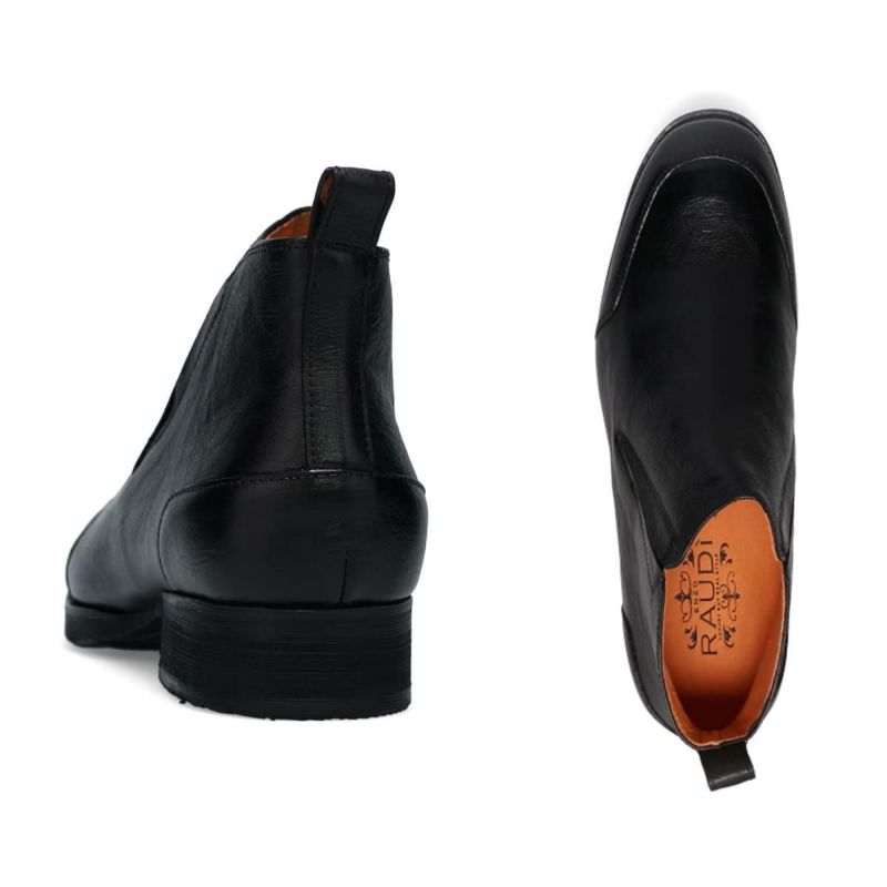 ラウディ メンズ カジュアルシューズ サイドゴアブーツ RAUDi 53204