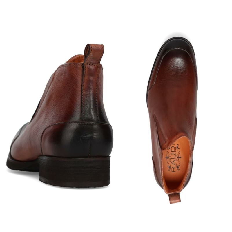 ラウディ メンズ カジュアルシューズ サイドゴアブーツ RAUDi 53204