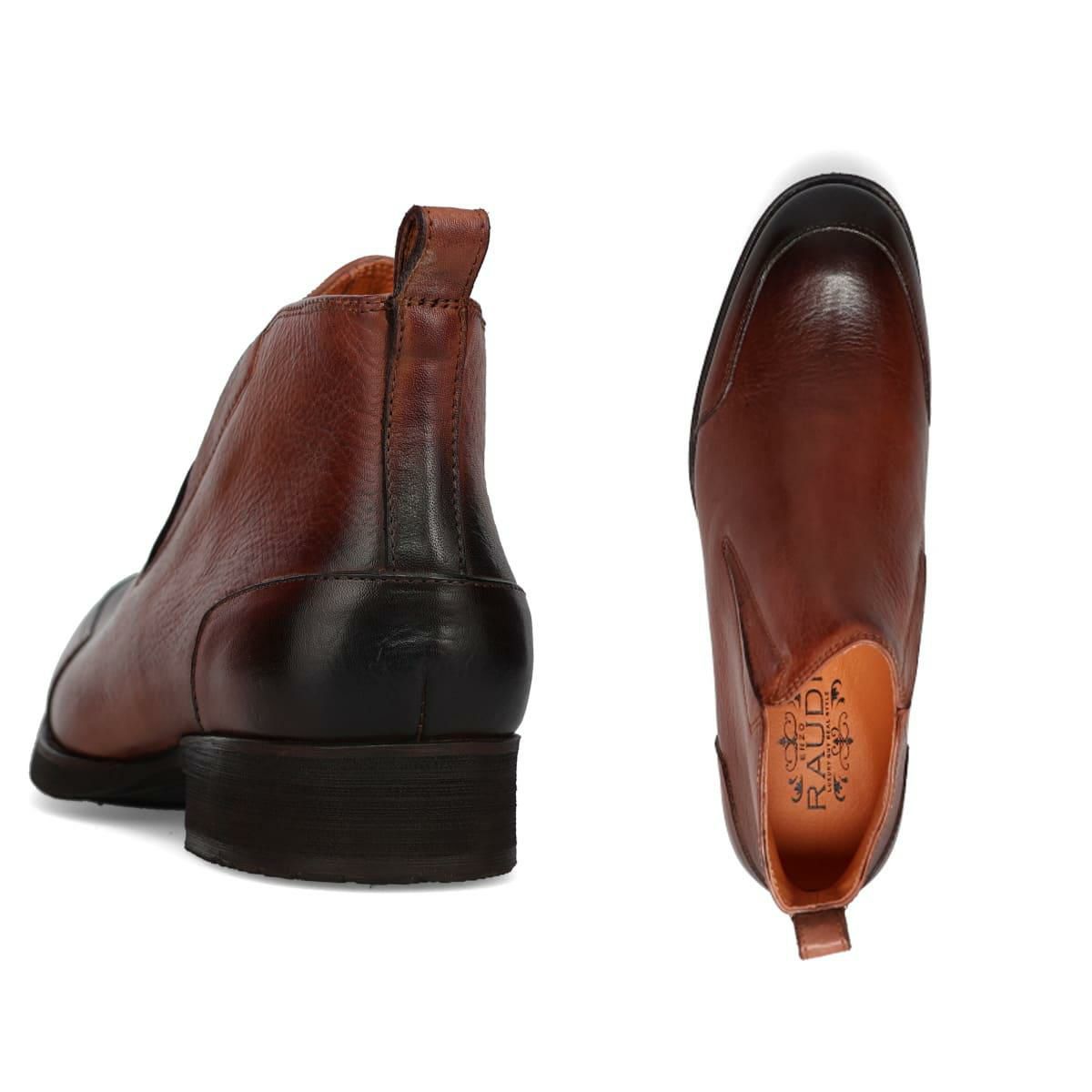 ラウディ メンズ カジュアルシューズ サイドゴアブーツ RAUDi 53204