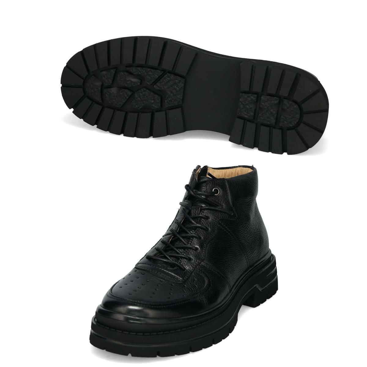 ラウディ メンズ カジュアルシューズ ハイカットレザースニーカー RAUDi 53206