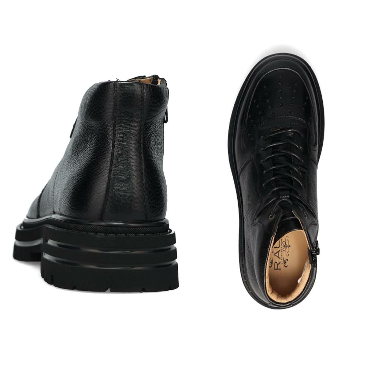 ラウディ メンズ カジュアルシューズ ハイカットレザースニーカー RAUDi 53206