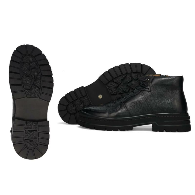 ラウディ メンズ カジュアルシューズ ハイカットレザースニーカー RAUDi 53206