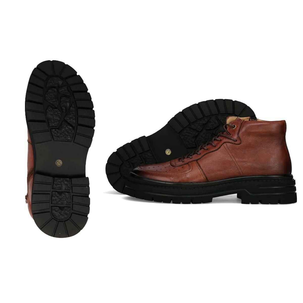 ラウディ メンズ カジュアルシューズ ハイカットレザースニーカー RAUDi 53206