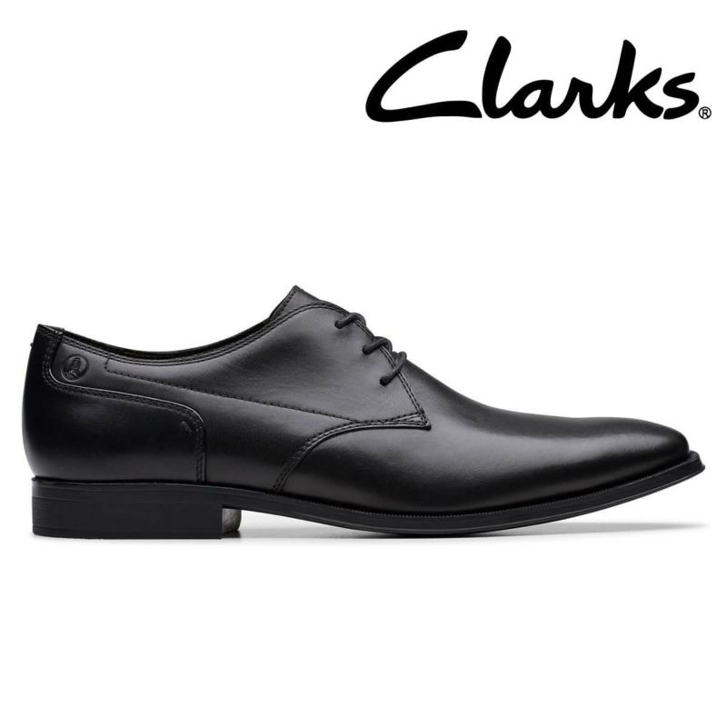 クラークス メンズ ドレスシューズ ポールトンレース ブラック タン 日本製 Clarks 261833