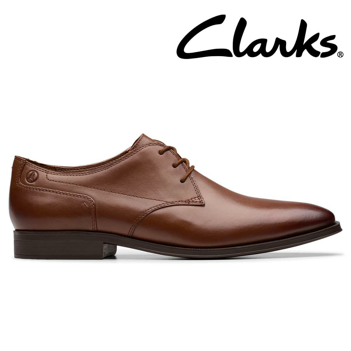 クラークス メンズ ドレスシューズ ポールトンレース ブラック タン 日本製 Clarks 261833