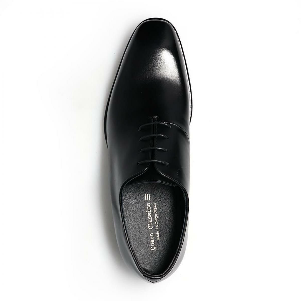 クインクラシコ メンズ ドレスシューズ ホールカット ブラック 日本製 QueenClassico 55003　8