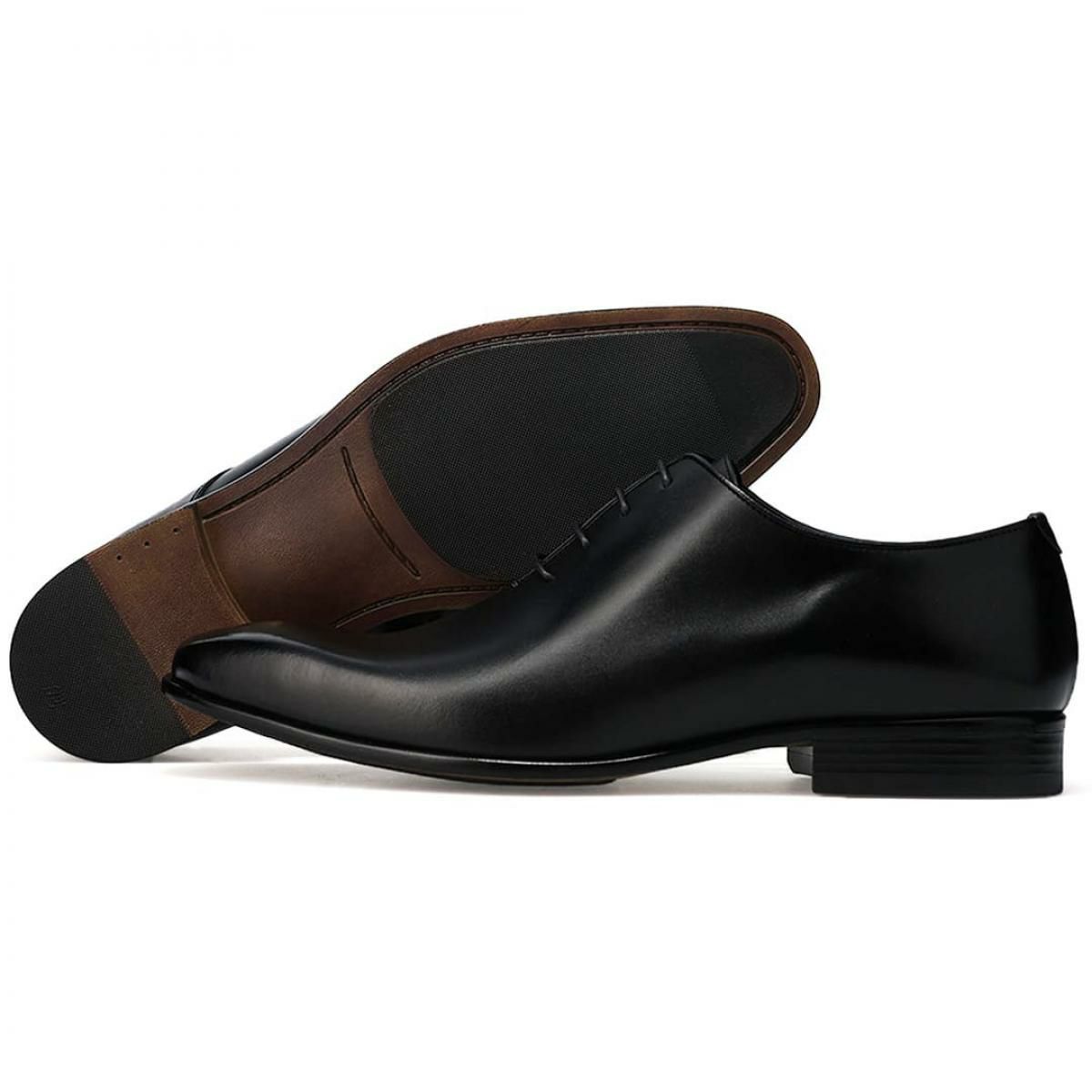 クインクラシコ メンズ ドレスシューズ ホールカット ブラック 日本製 QueenClassico 55003　9