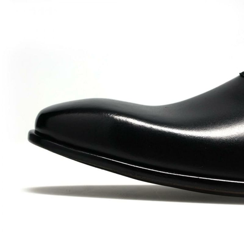 クインクラシコ メンズ ドレスシューズ ホールカット ブラック 日本製 QueenClassico 55003　11