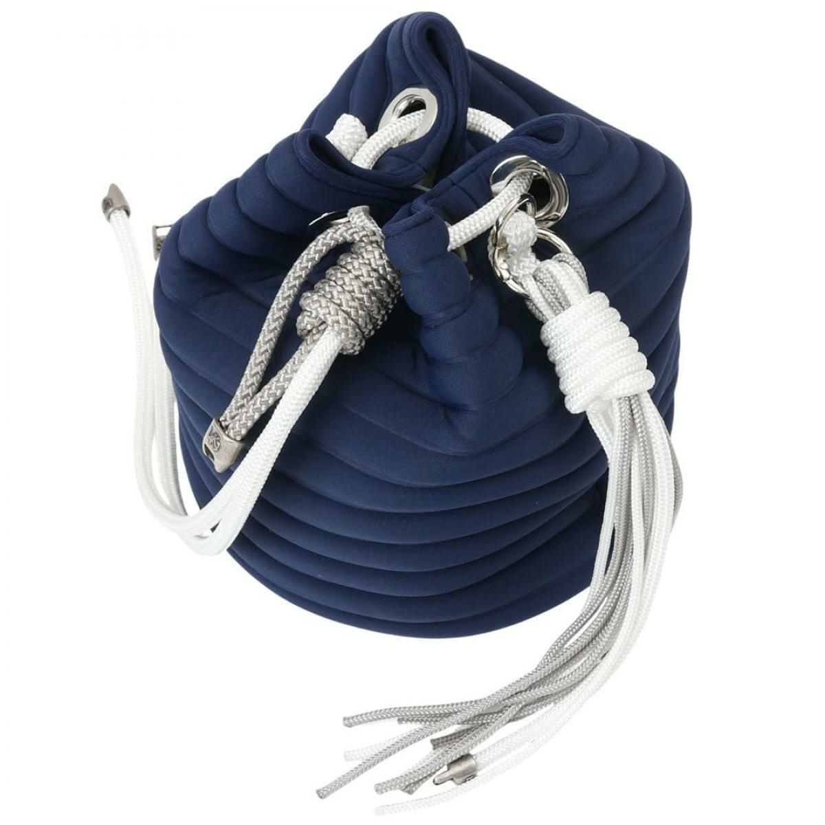 レーク バケットバッグ アブソリュートブルー イタリア製 L4K3 sec-1178　7