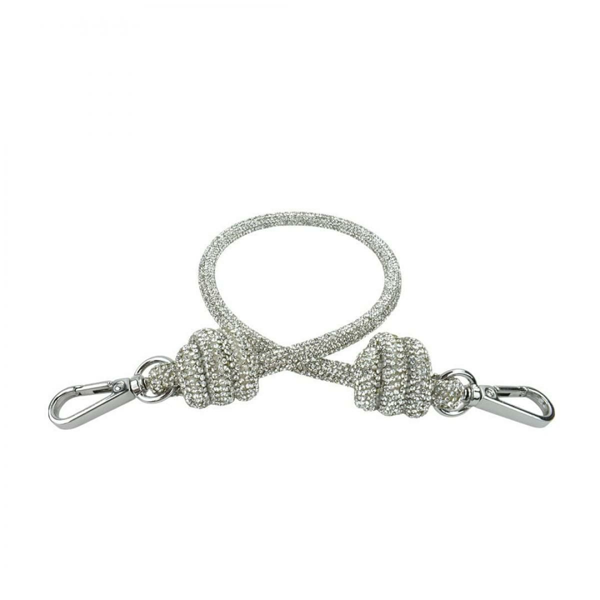 レーク キーホルダー サイドロープ ボストン マイクログリッター シルバー イタリア製 L4K3 siderope-boston 2
