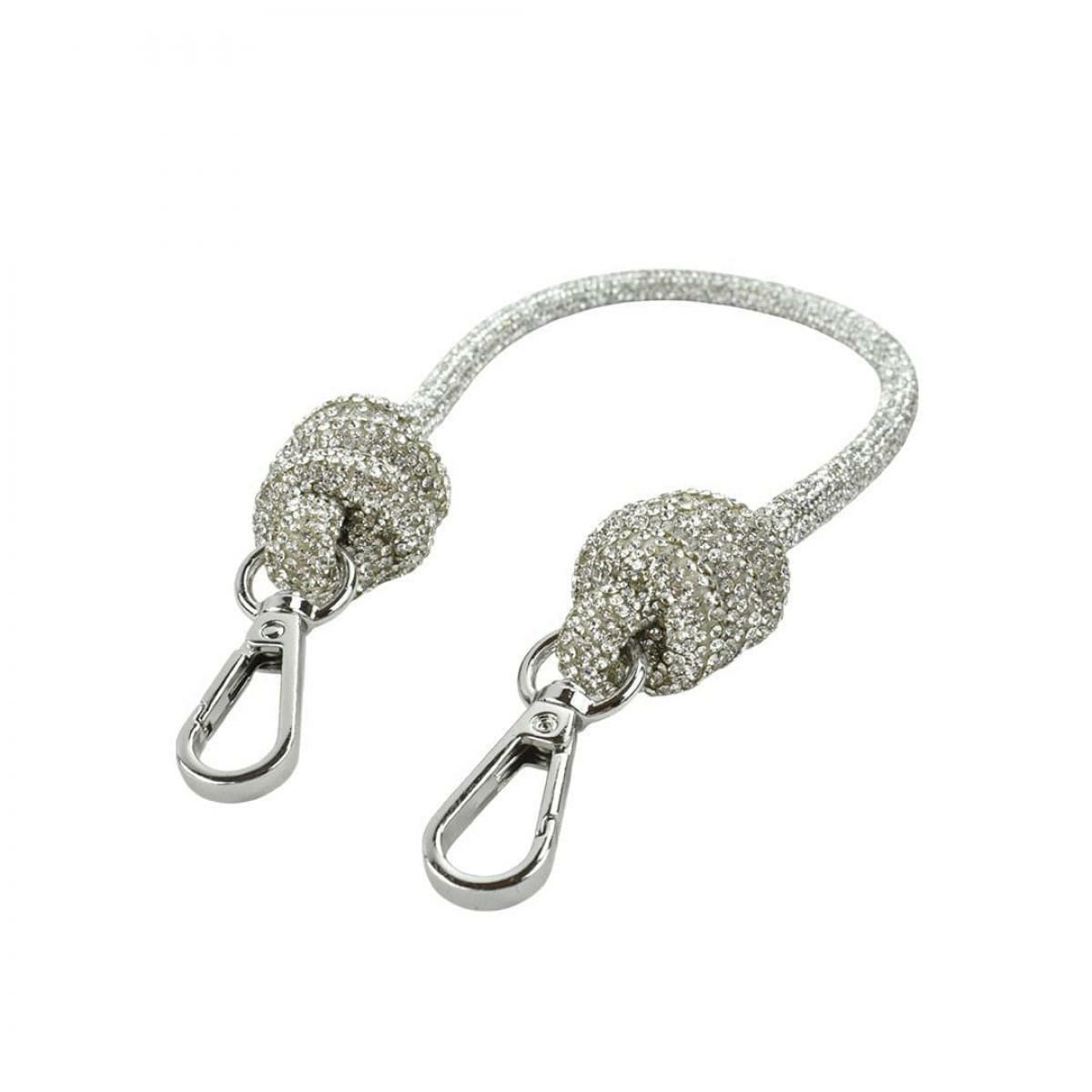 レーク キーホルダー サイドロープ ボストン マイクログリッター シルバー イタリア製 L4K3 siderope-boston 3
