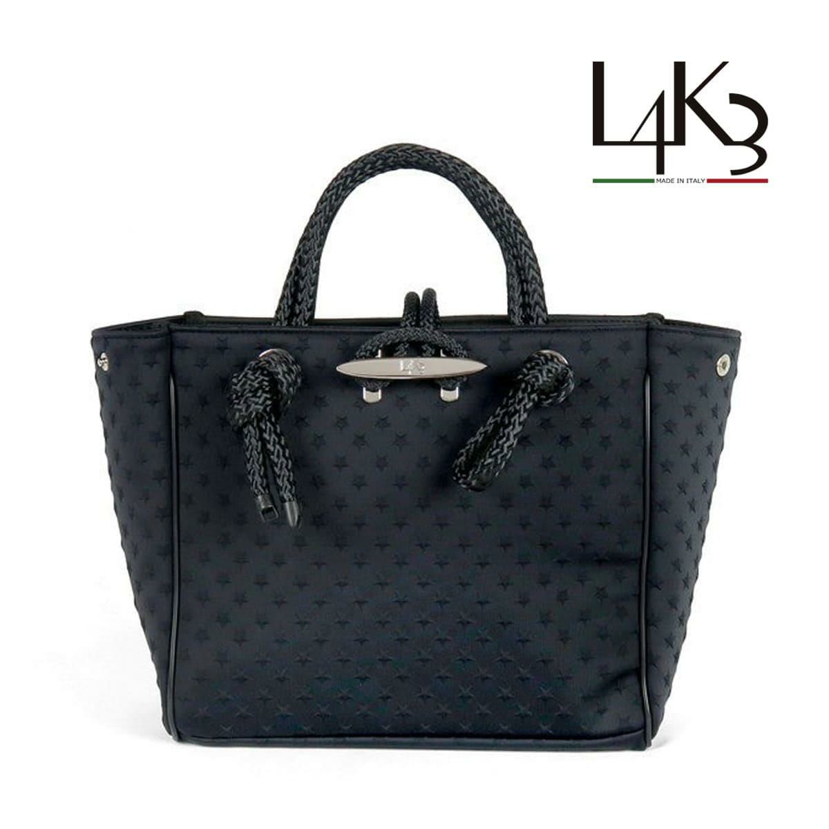 レーク バッグ クリートトートミニ ブラック イタリア製 L4K3 tom-1000　