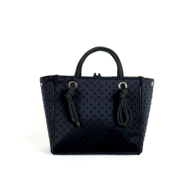 レーク バッグ クリートトートミニ ブラック イタリア製 L4K3 tom-1000　2