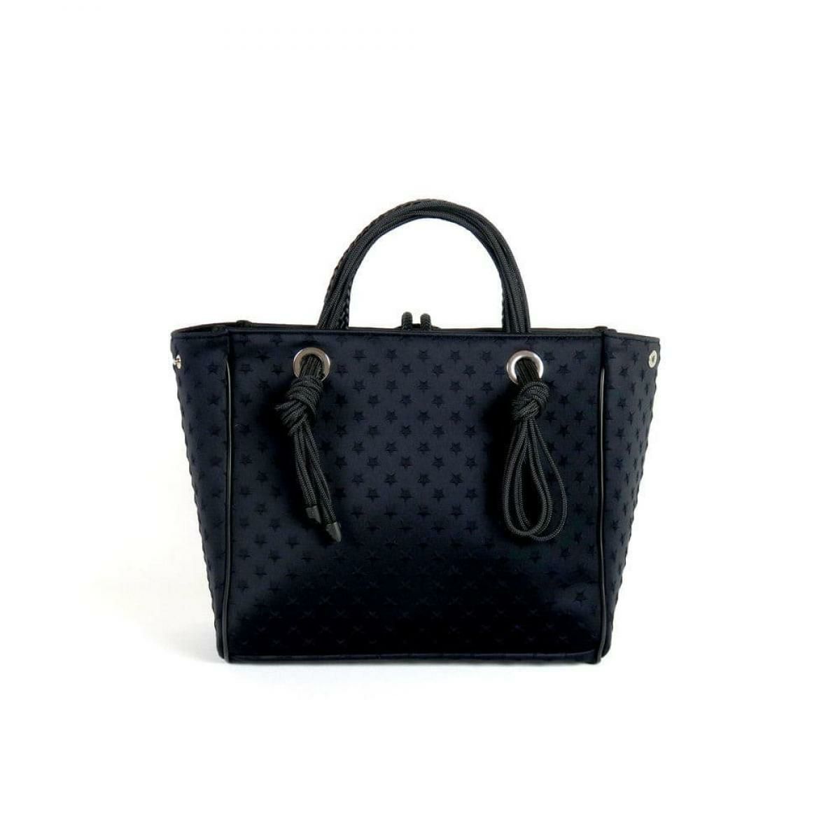 レーク バッグ クリートトートミニ ブラック イタリア製 L4K3 tom-1000　2