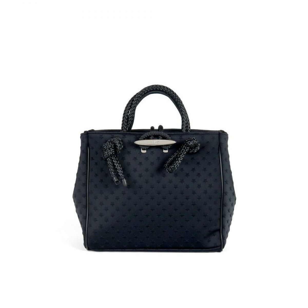 レーク バッグ クリートトートミニ ブラック イタリア製 L4K3 tom-1000　3