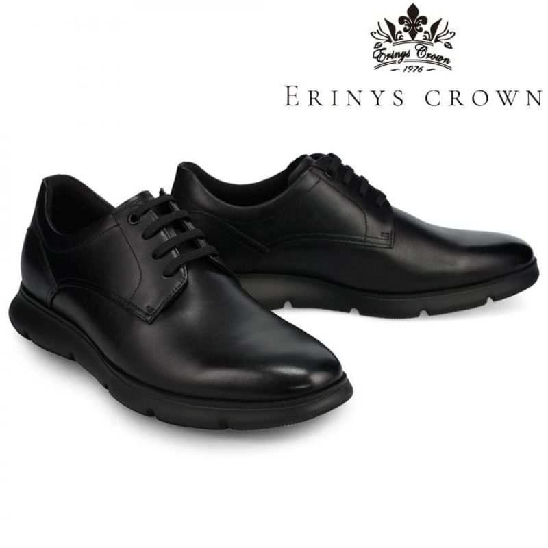 エリニュスクラウン メンズ カジュアルシューズ 外羽根プレーントゥ ERINYS CROWN er-0356 