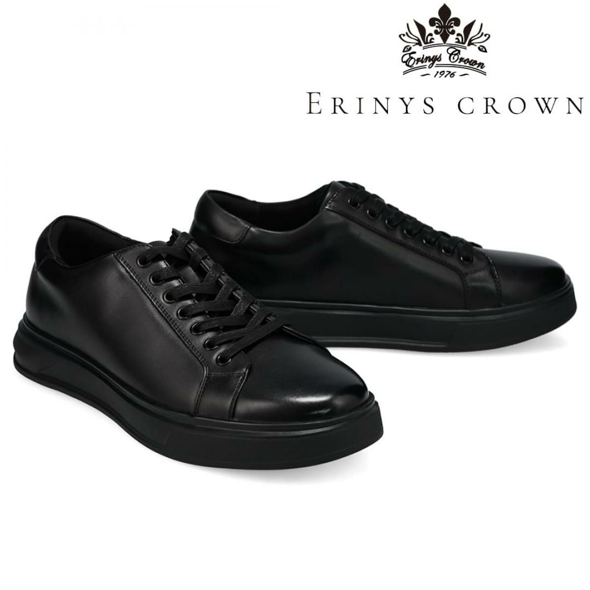  エリニュスクラウン メンズ カジュアルシューズ レザースニーカー ERINYS CROWN er-0357 