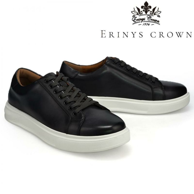  エリニュスクラウン メンズ カジュアルシューズ レザースニーカー ERINYS CROWN er-0357 3