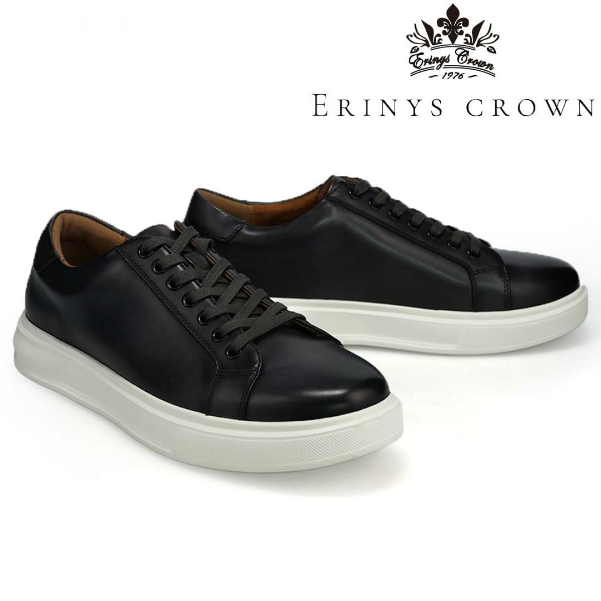  エリニュスクラウン メンズ カジュアルシューズ レザースニーカー ERINYS CROWN er-0357 3