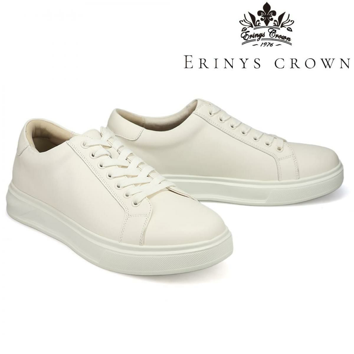  エリニュスクラウン メンズ カジュアルシューズ レザースニーカー ERINYS CROWN er-0357 4