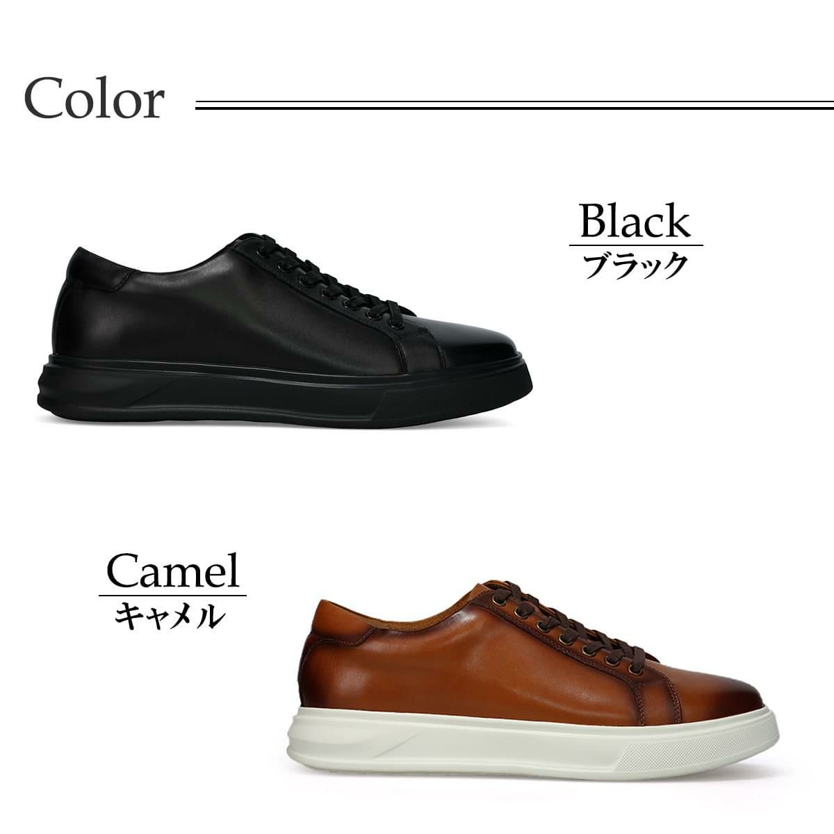  エリニュスクラウン メンズ カジュアルシューズ レザースニーカー ERINYS CROWN er-0357 5