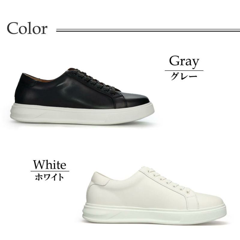  エリニュスクラウン メンズ カジュアルシューズ レザースニーカー ERINYS CROWN er-0357 6