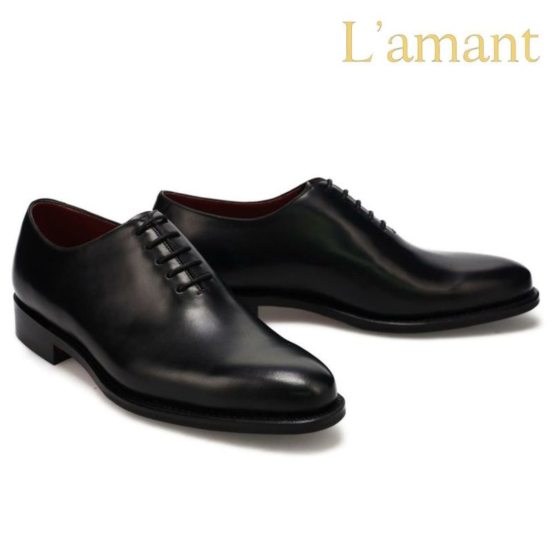 ラマン メンズ ドレスシューズ ホールカット L'amant la202