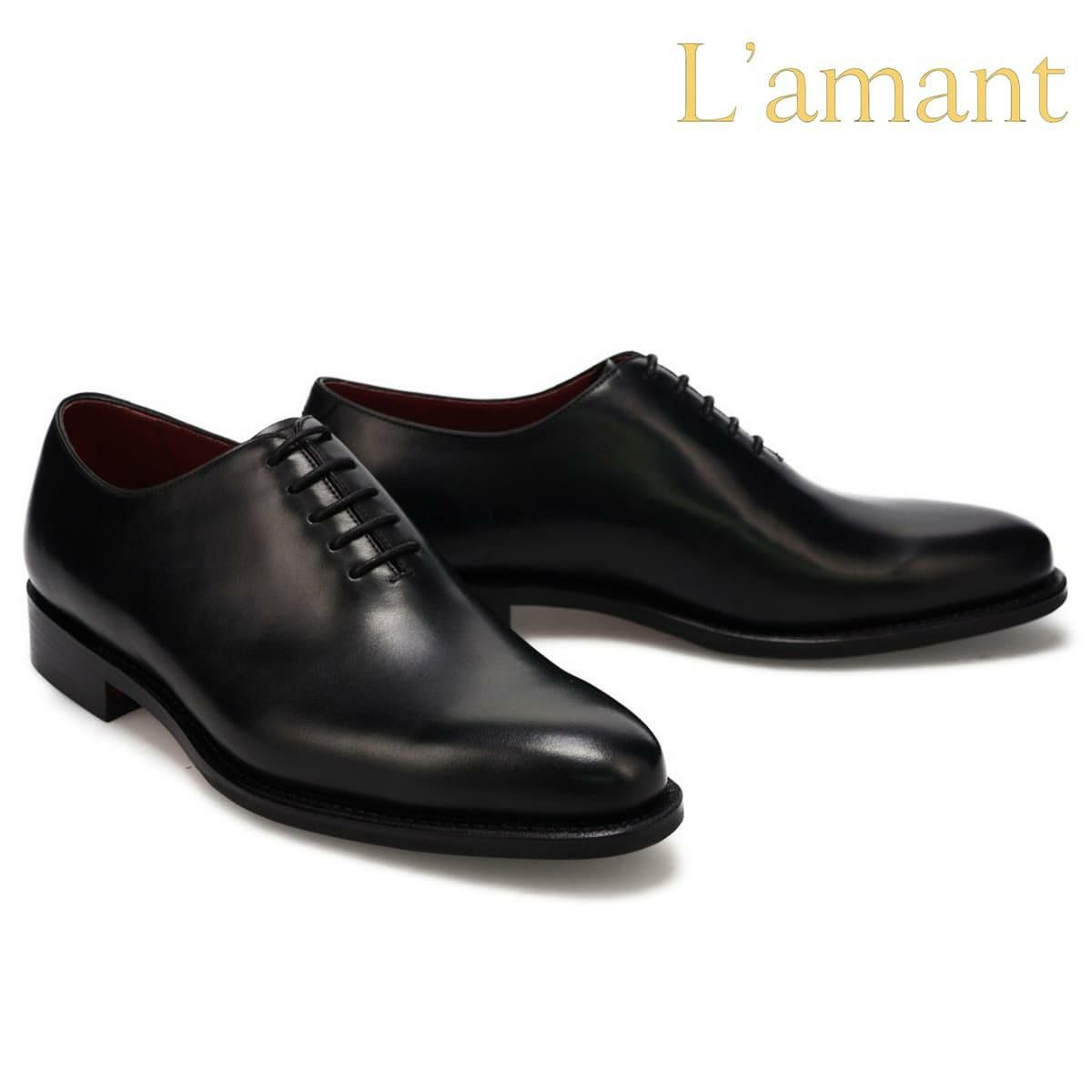 ラマン メンズ ドレスシューズ ホールカット L'amant la202