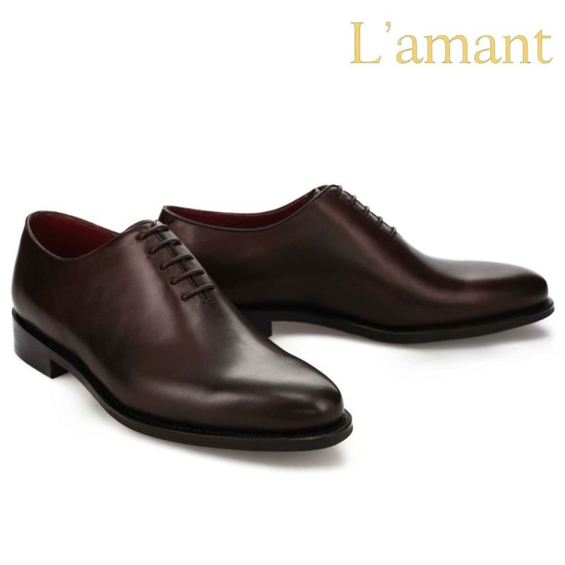 ラマン メンズ ドレスシューズ ホールカット L'amant la202