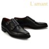  ラマン メンズ ドレスシューズ ダブルモンク L'amant la203