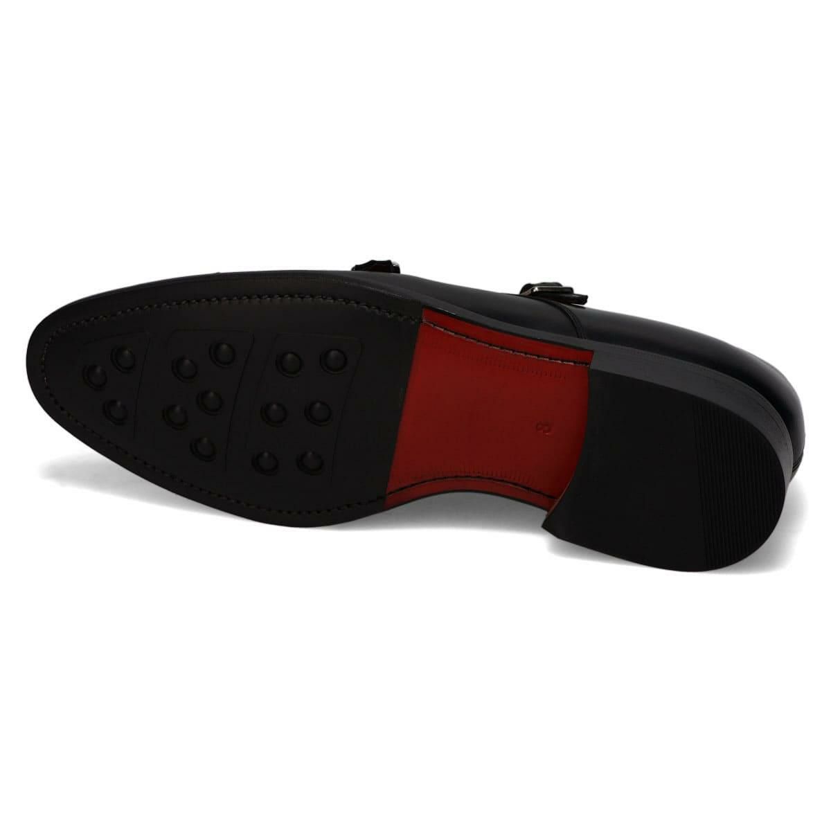  ラマン メンズ ドレスシューズ ダブルモンク L'amant la203