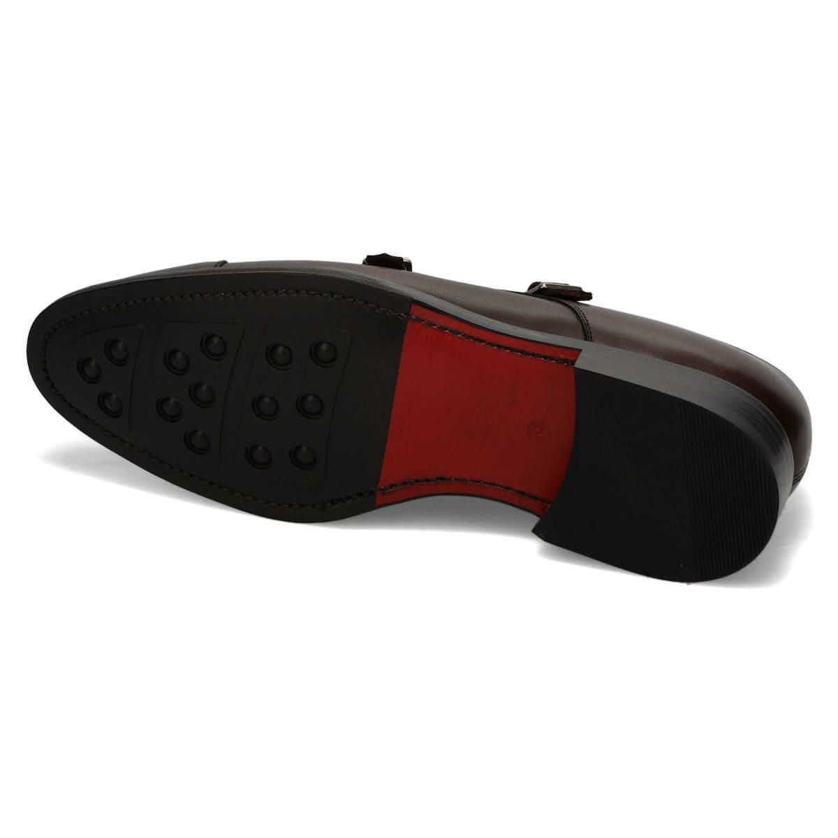  ラマン メンズ ドレスシューズ ダブルモンク L'amant la203