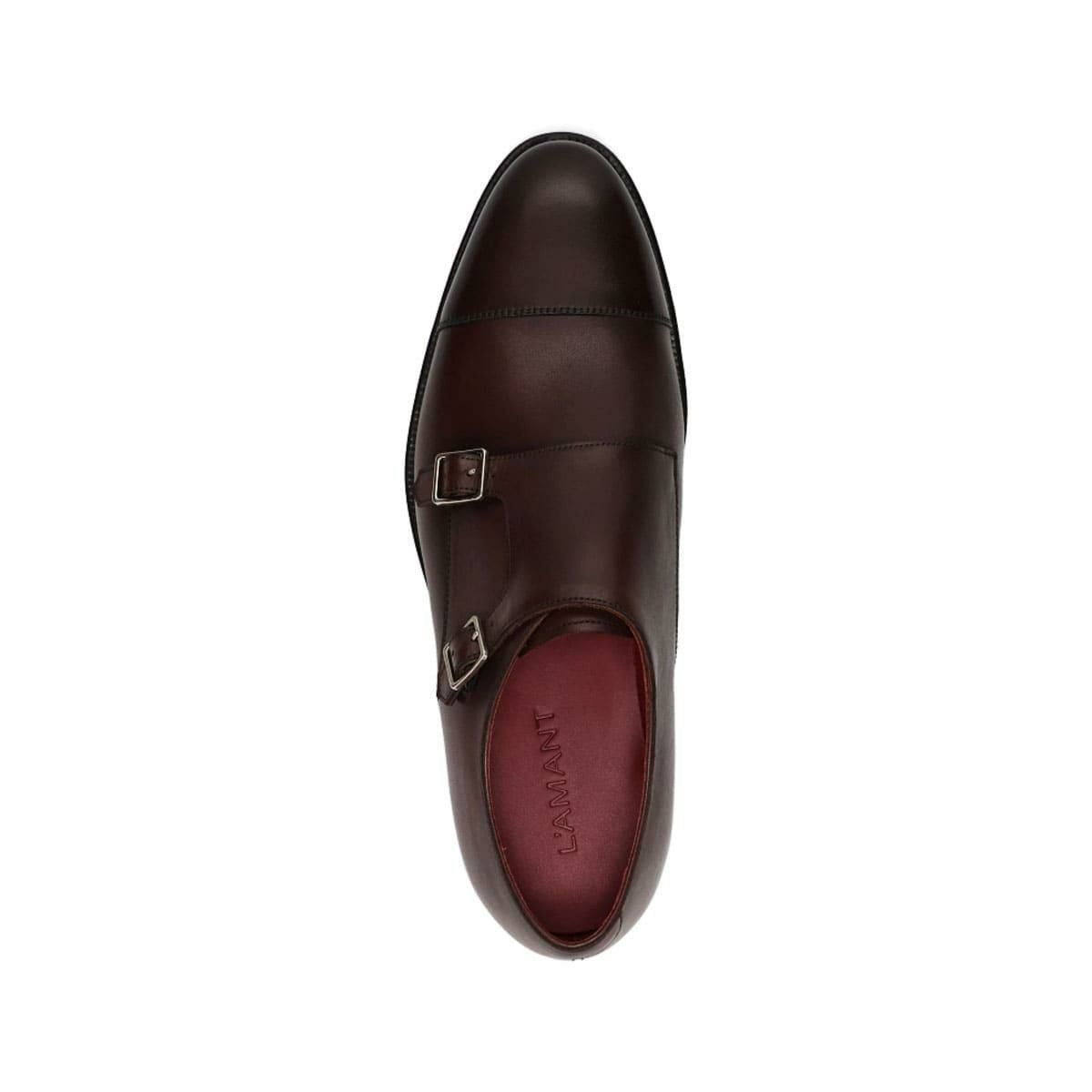  ラマン メンズ ドレスシューズ ダブルモンク L'amant la203