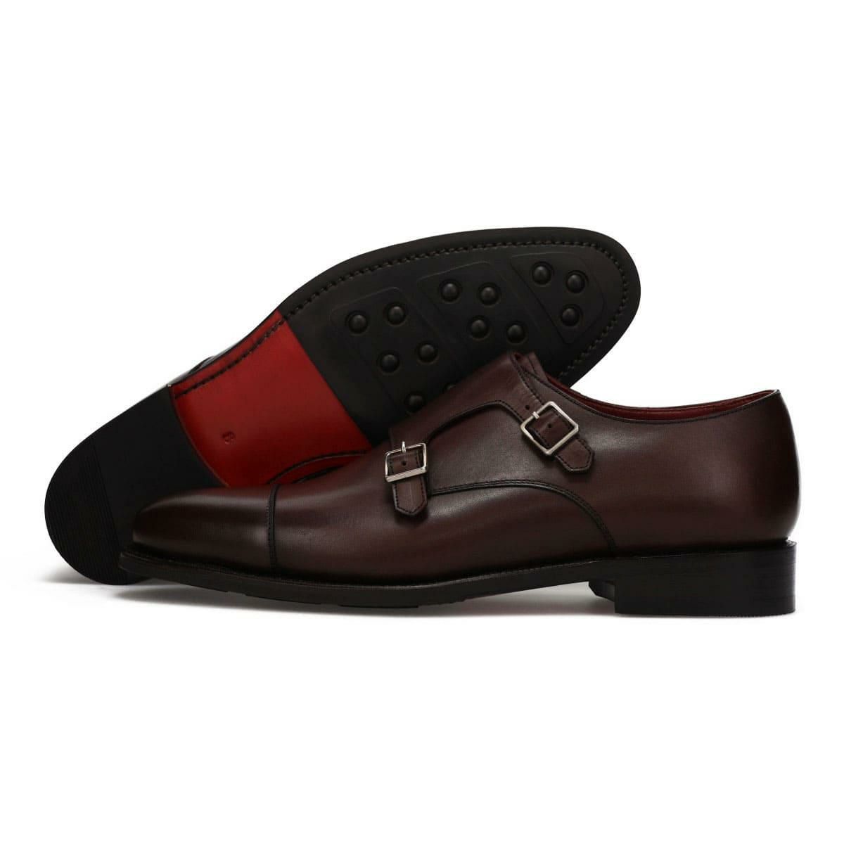  ラマン メンズ ドレスシューズ ダブルモンク L'amant la203