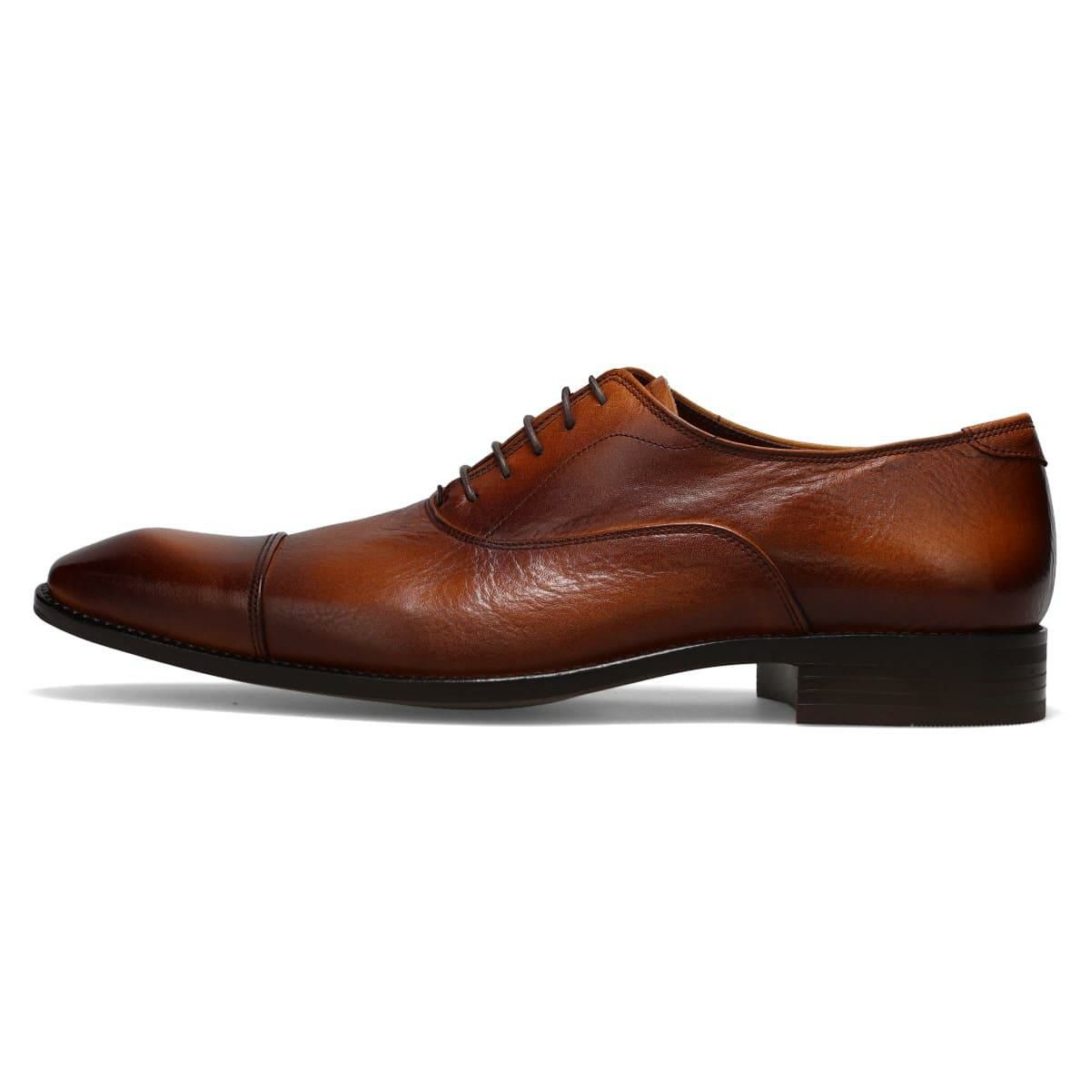 フランコルッチ メンズ ドレスシューズ 内羽根ストレートチップ 日本製 FRANCO LUZI 1074